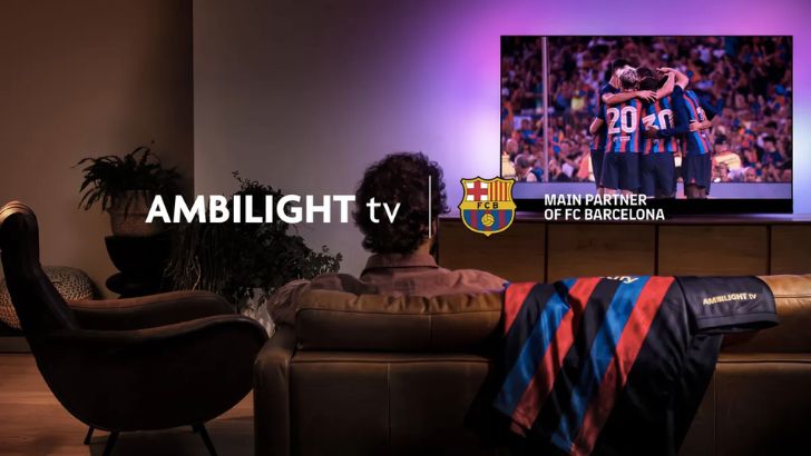 TP Vision devient partenaire du FC Barcelone