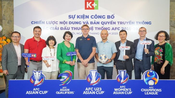 Vietnam : le groupe Canal+ fait l’acquisition des compétitions organisées par l’AFC
