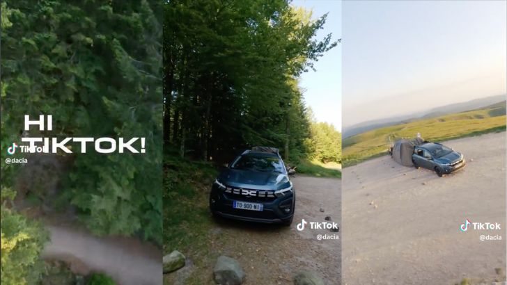 Dacia accélère sa stratégie social media avec TikTok et Heaven