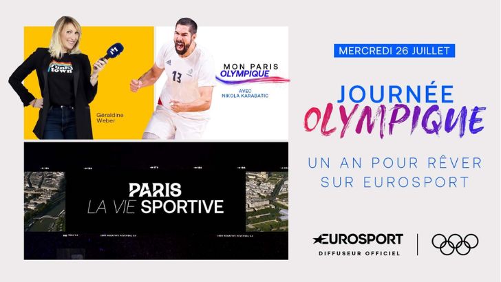 Paris 2024 : Eurosport diffuse une émission spéciale J-100