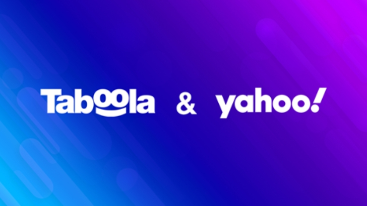 Taboola diffuse en exclusivité des publicités natives sur les sites Yahoo en France