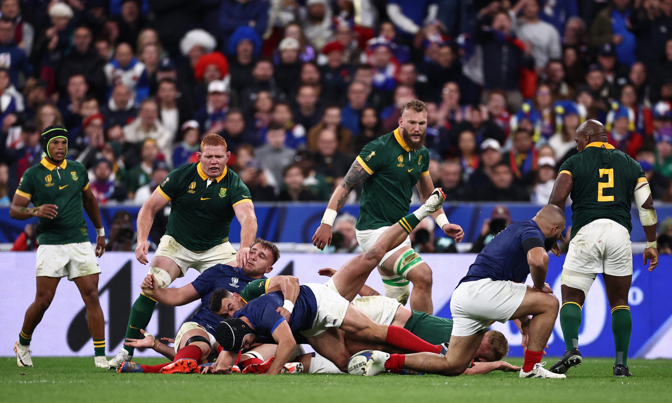 Mondial de rugby : meilleure audience de l’année pour les Bleus, selon Médiamétrie