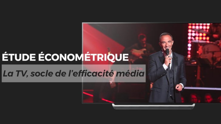 La TV est le premier levier média en termes de contribution aux ventes, selon Ekimetrics, TF1 Pub et Zenith