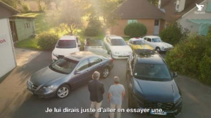 Honda fête son anniversaire dans Le Figaro avec une opération vidéo signée 14H et UM