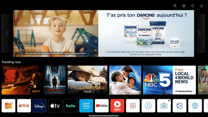 Paris 2024 : Danone inaugure une communication CTV avec EssenceMediacom et Teads