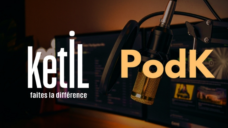 Le réseau de podcasts PodK en régie chez Ketil