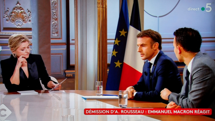 Près de 3 millions de téléspectateurs ont suivi l’interview d’Emmanuel Macron dans « C à vous »