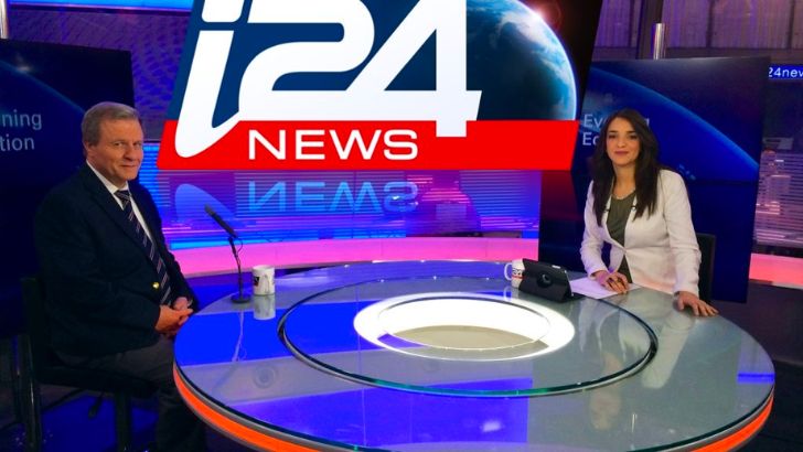 i24News lance une chaîne d’information en continu et en hébreu