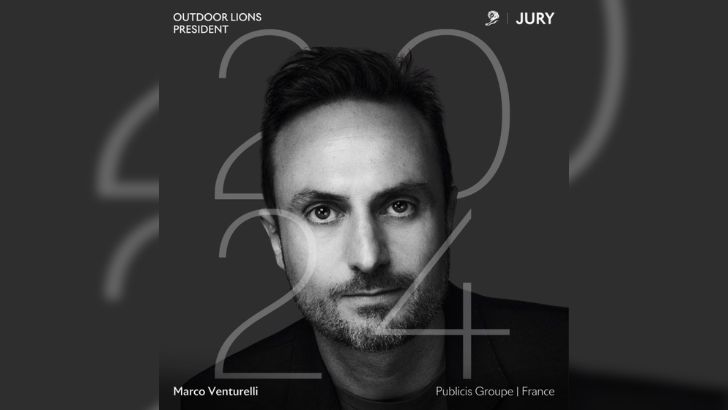 Marco Venturelli (Publicis Groupe), seul président de jury français aux Cannes Lions 2024