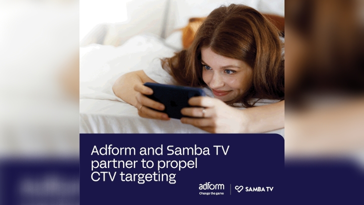 Accord entre Adform et Samba TV autour du ciblage en CTV