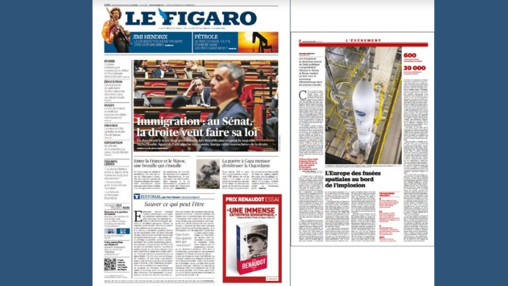 Le Figaro dévoile une nouvelle identité graphique et une maquette renouvelée