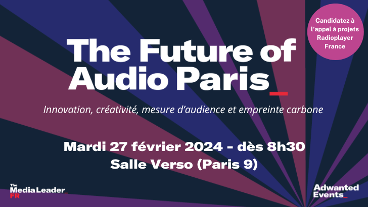 J-7 avant la première édition de The Future of Audio Paris