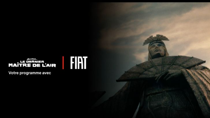 Fiat inaugure le title sponsorship sur Netflix avec Starcom