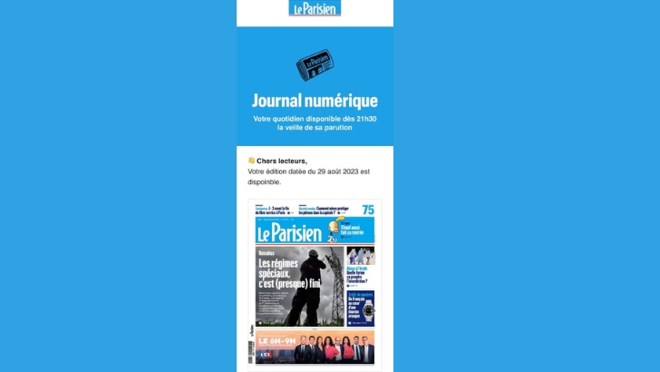 Le Parisien lance une offre d’abonnement numérique gratuit pour les 15-25 ans