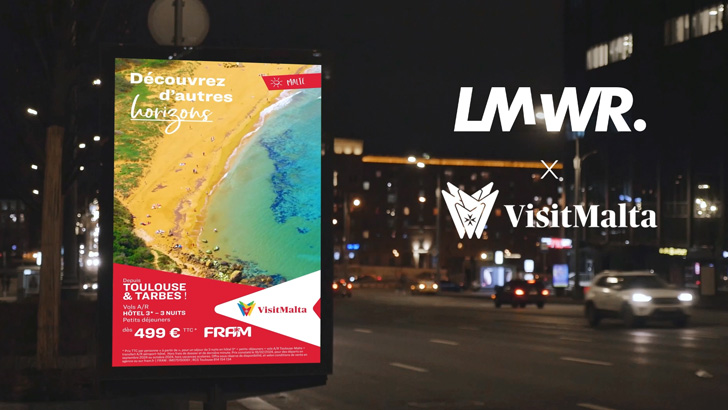 LMWR accompagne la stratégie média de Malte Tourisme