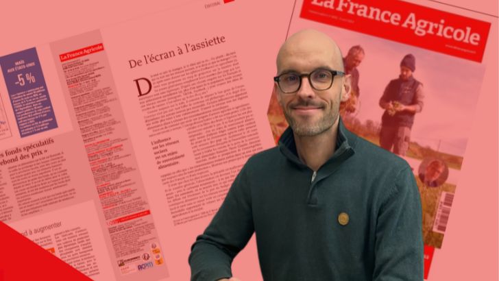 Vincent Guyot devient rédacteur en chef de La France Agricole