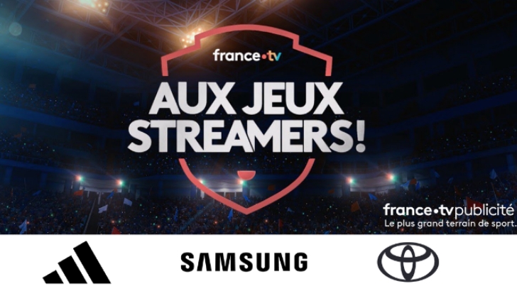 France Télévisions a organisé « Aux Jeux Streamers » avec Samsung, Adidas et Toyota