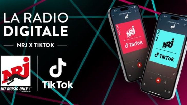 NRJ lance une radio digitale avec TikTok