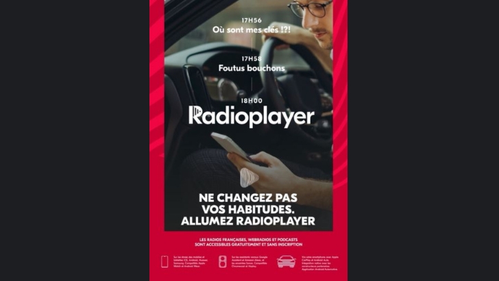 Radioplayer France déploie une campagne publicitaire pour soutenir sa notoriété