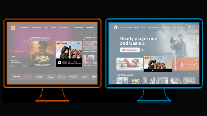 Orange et Bouygues Télécom lancent une offre publicitaire commune sur les box TV