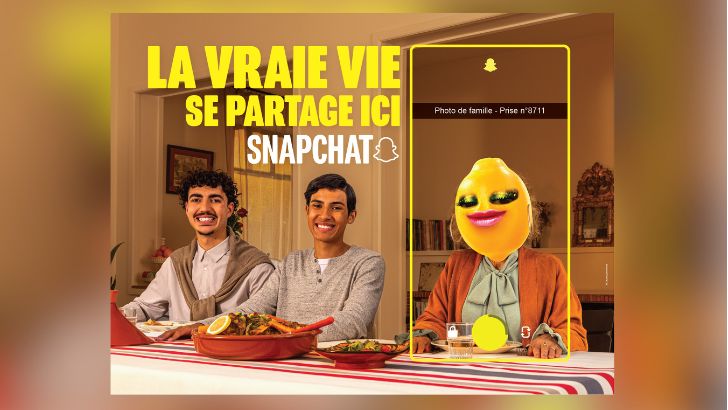 Snapchat choisit le DOOH pour sa première campagne dans l’hexagone