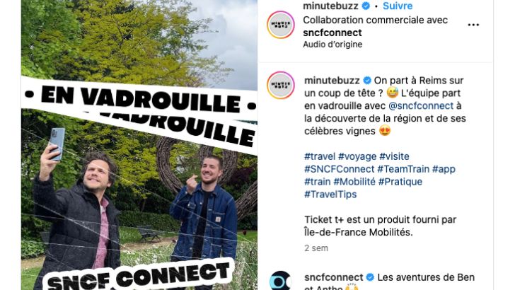 SNCF choisit Reworld MediaConnect pour développer un dispositif de brand content