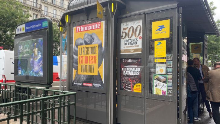 La Mairie de Paris vole au secours de la presse à travers ses kiosques
