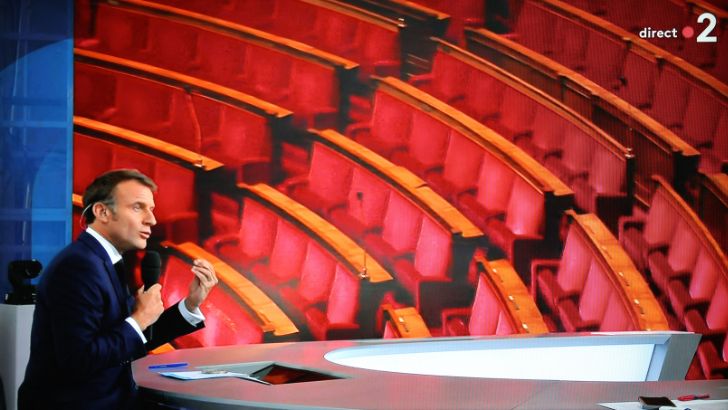 Plus de 6,3 millions de téléspectateurs pour l’interview d’Emmanuel Macron sur France 2