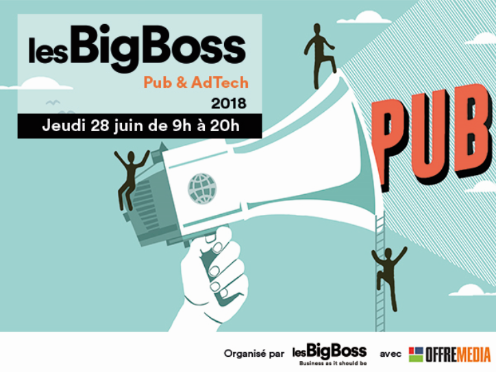 Derniers jours pour participer à la première édition de l’événement BigBoss Pub & AdTech