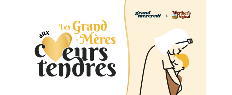 Werther’s Original choisit Grand-Mercredi pour une fête des Grands-Mères inédite !