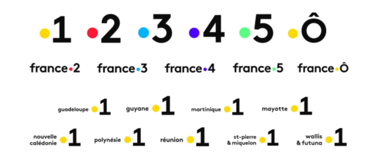 Les projets de nouveaux logos des chaînes de France Télévisions