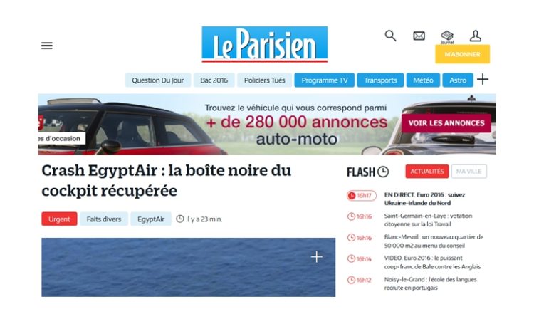 LeParisien.fr met en place un « metered paywall » sur son nouveau site