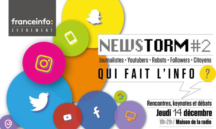 Franceinfo organise la deuxième édition de son événement dédié à l’information et à l’innovation éditoriale