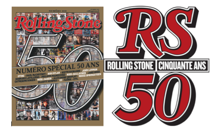 Rolling Stone Magazine célèbre son 100ème numéro français et le 50ème anniversaire du titre