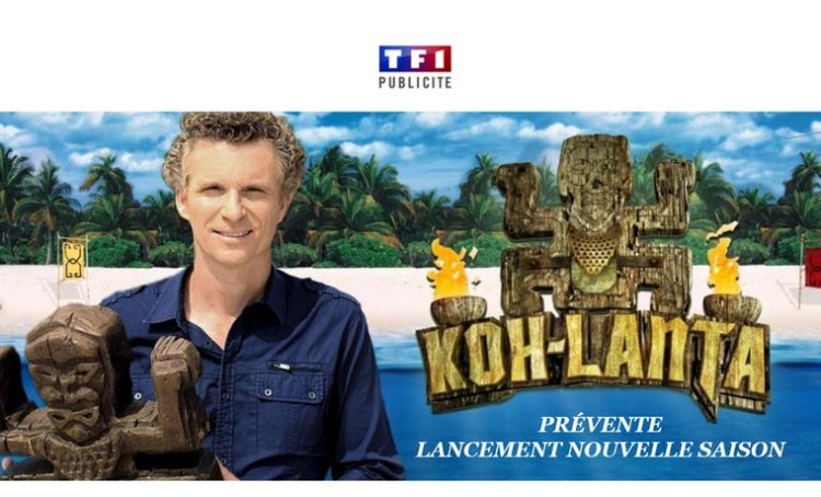 Lancement de la prévente d’espace pub du premier écran de coupure de Koh Lanta par TF1 Publicité