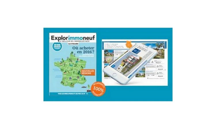 Explorimmoneuf connecte les annonces de son magazine