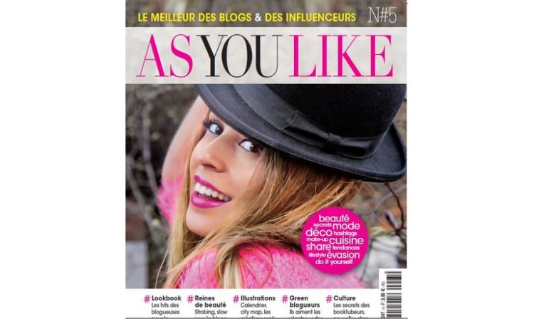 Prisma Media fait passer As You Like en mensuel