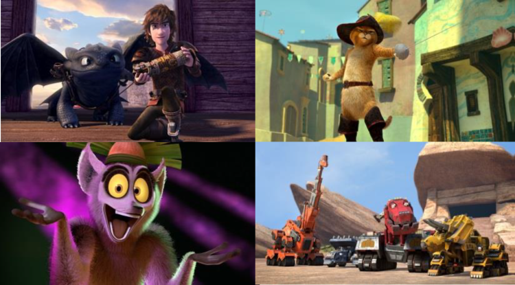Lagardère Active acquiert les droits de diffusion exclusifs des séries TV de DreamWorks Animation