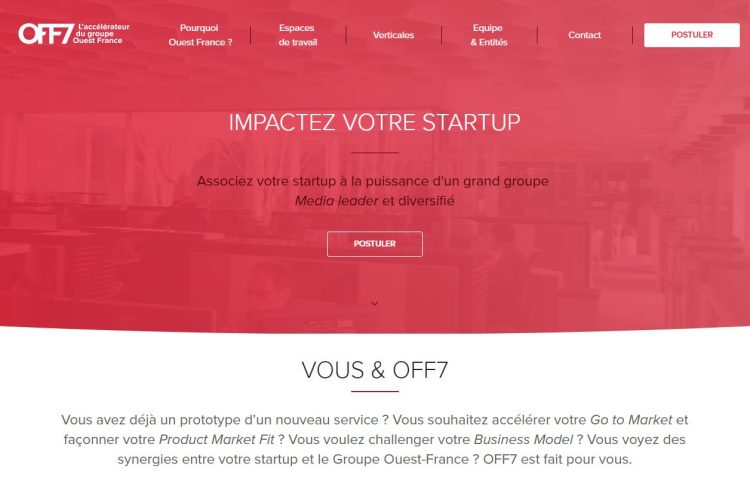 Le groupe Ouest-France installe son accélérateur de start-up