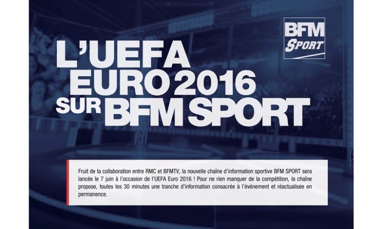 Les grandes lignes de la grille de la chaîne BFM Sport qui commence à émettre le 7 juin