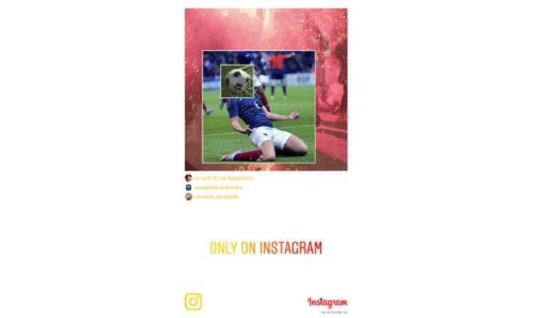 Instagram en campagne avec Marcel et Mindshare