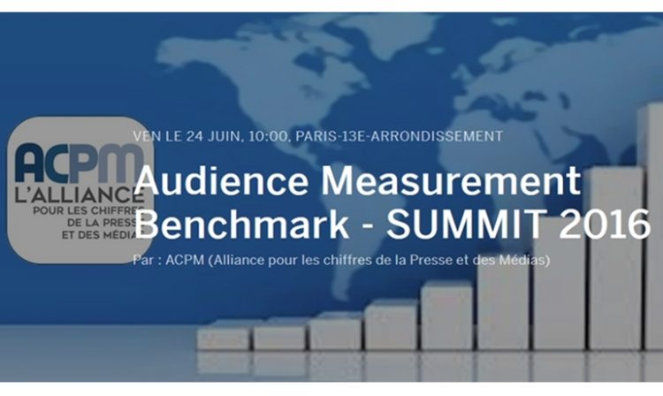 L’ACPM organise le premier Audience Measurement Benchmark Summit le 24 juin