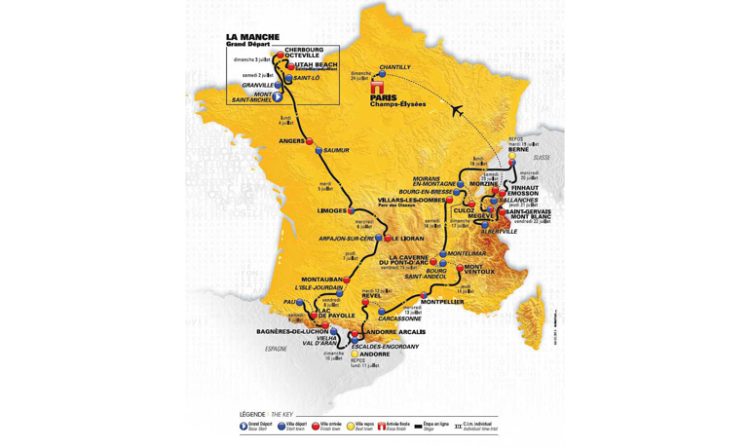 6 étapes en intégralité et 3 émissions quotidiennes pour le Tour de France sur France 2 et France 3