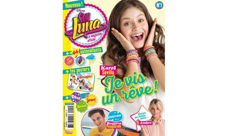 Disney Hachette Presse décline la série « Soy Luna » en magazine