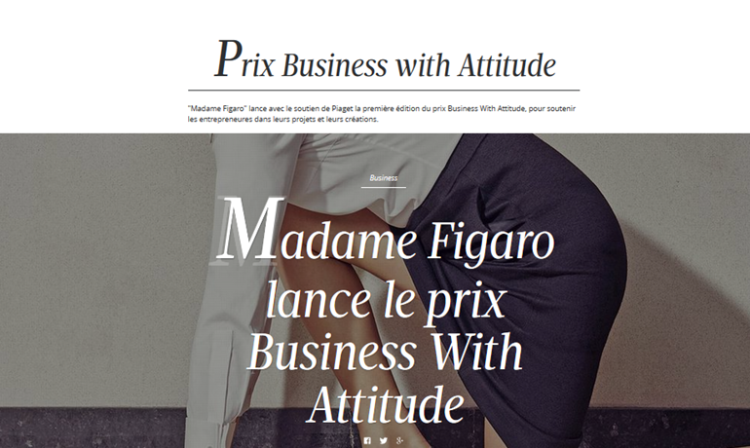 Madame Figaro lance une rubrique et un prix dédiés aux femmes entrepreneures