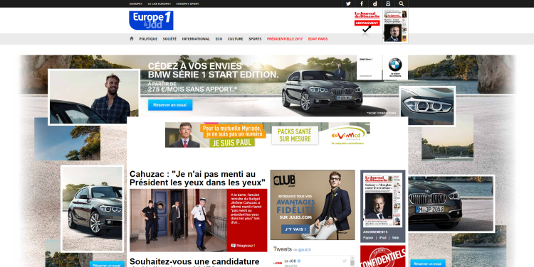 Europe 1 veut, avec le JDD, devenir une marque référente de l’actualité en ligne
