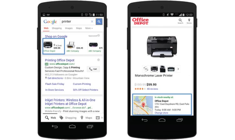 Google lance en France son outil pour mesurer l’impact d’une publicité AdWords sur les visites en magasins