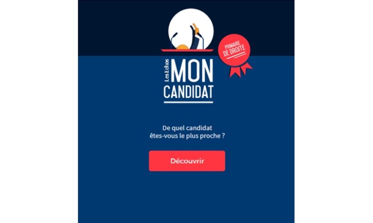 Les Echos met en ligne son serious game « Mon Candidat » pour la Présidentielle