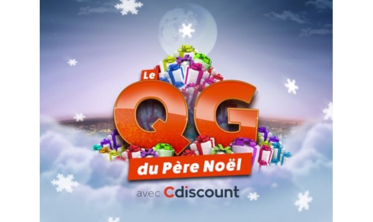 Cdiscount a fait appel à JCDecaux Live pour inviter les enfants au QG du Père Noël dans un lieu éphémère à Paris