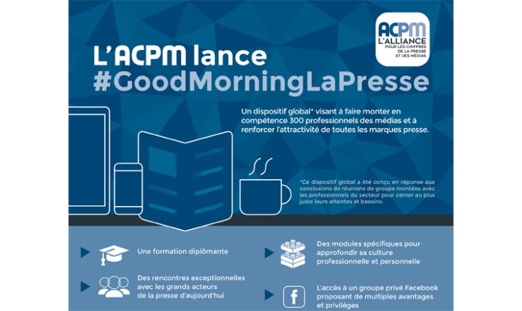 Interview de Stéphane Bodier : le lancement du programme #GoodmorningLaPresse par l’ACPM